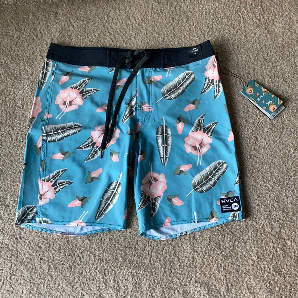 RVCA ANP Luke Pelletier Papaya Boardshorts 32